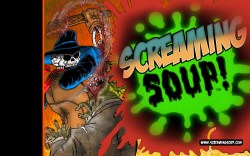 ScreamingSoupWallpaperCopyright2014SplatterWidescreen