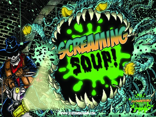 ScreamingSoup16x12posterDeadwestSewer