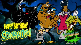Screaming Soup! Wishes Happy Birthday to Scooby-Doo! Copyright2015HappyEverydayCo