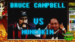 screamingsoup presents bruce campbell vs MUNCHKIN