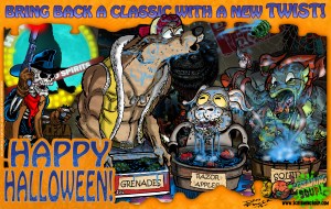 screamingsouphalloweencard3AppleBobbingcopyright2015happyeverydayco